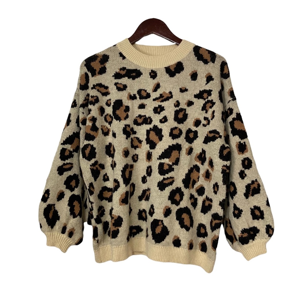 In Loom Wild About You Leopard Sweater